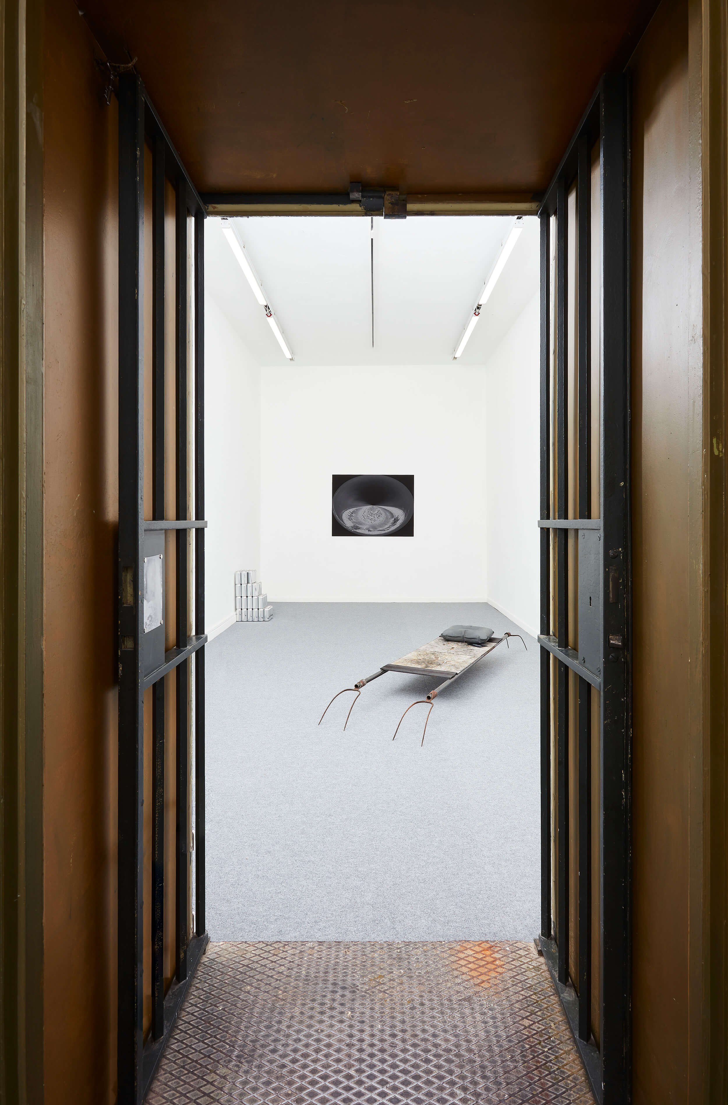 Installation view of last exhibition at the gallery