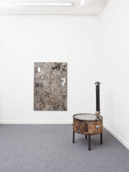 Installation view of last exhibition at the gallery