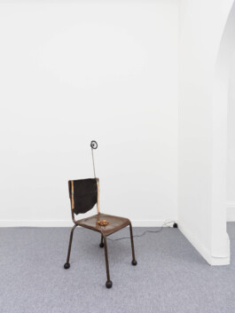 Installation view of last exhibition at the gallery