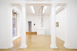 Installation view of last exhibition at the gallery