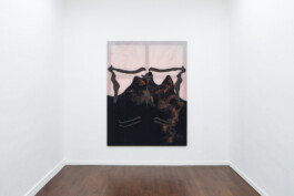 Installation view of last exhibition at the gallery