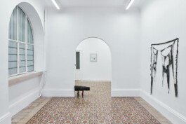 Installation view of last exhibition at the gallery