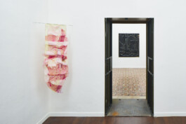 Installation view of last exhibition at the gallery