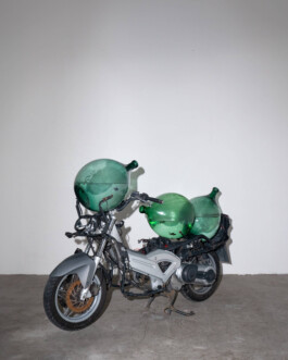 Installation view of last exhibition at the gallery