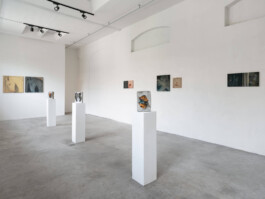 Installation view of last exhibition at the gallery