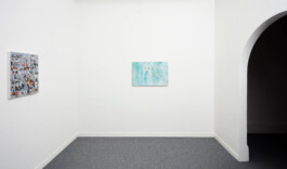 Installation view of last exhibition at the gallery