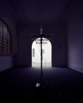 Installation view of last exhibition at the gallery