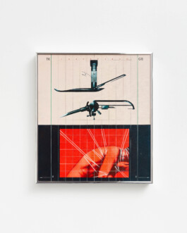 Installation view of last exhibition at the gallery