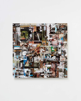 Installation view of last exhibition at the gallery