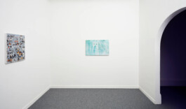 Installation view of last exhibition at the gallery