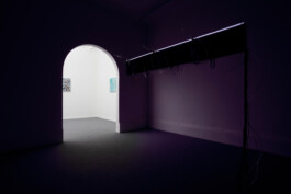 Installation view of last exhibition at the gallery