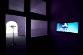 Installation view of last exhibition at the gallery