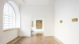  Installation view of last exhibition at the gallery