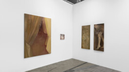 Installation view of last exhibition at the gallery