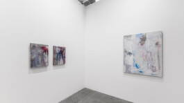 Installation view of last exhibition at the gallery