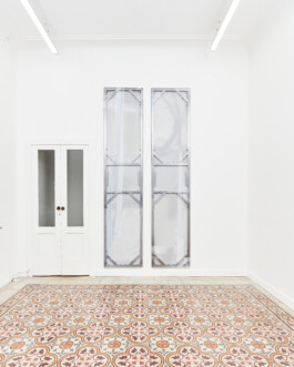 Installation view of last exhibition at the gallery