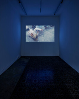 Installation view of last exhibition at the gallery