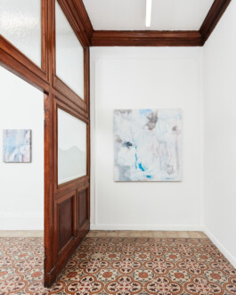 Installation view of last exhibition at the gallery