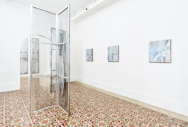 Installation view of last exhibition at the gallery