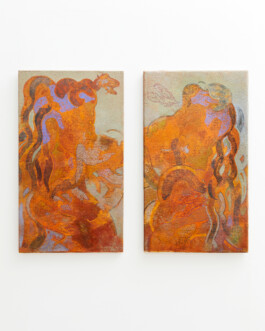  Installation view of last exhibition at the gallery