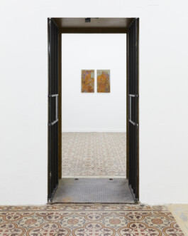  Installation view of last exhibition at the gallery