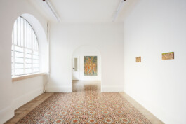  Installation view of last exhibition at the gallery