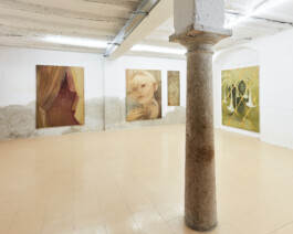  Installation view of last exhibition at the gallery