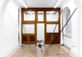 Installation view of last exhibition at the gallery