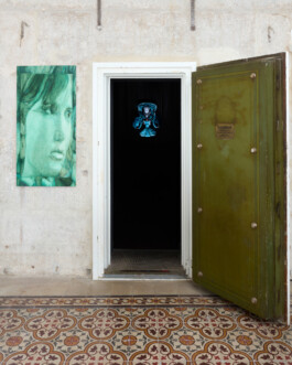 Installation view of last exhibition at the gallery