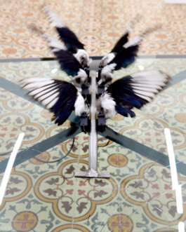 Installation view of last exhibition at the gallery