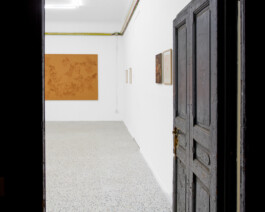 Installation view of last exhibition at the gallery
