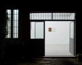  Installation view of last exhibition at the gallery