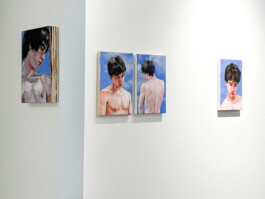  Installation view of last exhibition at the gallery