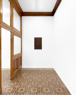 Installation view of last exhibition at the gallery