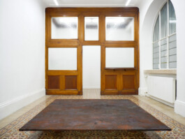 Installation view of last exhibition at the gallery
